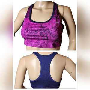 Champion purple sports bra size large.‎